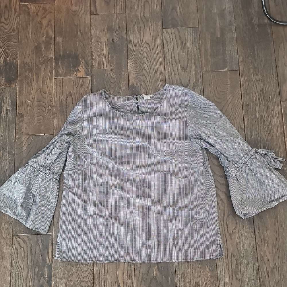 Jcrew Bell Sleeved Blouse